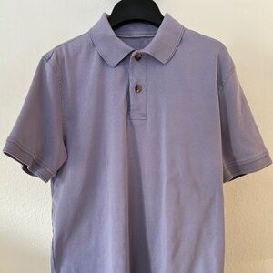 Men's Van Heusen Lavender 100% Cotton Polo (Small)